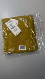 Zara ПРЯМЫЕ БРЮКИ ИЗ ЛЬНА Mustard | 8632/389/305