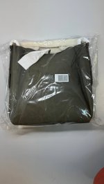 Zara БОЛЬШАЯ СУМКА-МЕШОК С МЕТАЛЛИЧЕСКИМ КОЛЬЦОМ Green | 6081/610/500