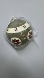 Zara Рождественский шар из бумаги с звездным узором для елочного украшения Light green | 7639/060/526