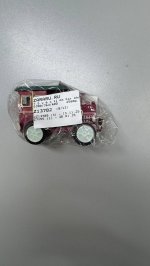 Zara Украшение на ёлочку в виде машины с елкой для машины Red | 5390/763/600