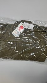 Oysho Длинная стеганая куртка fellex® с aerogel MILITARY KHAKI | 3893/945/548