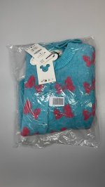 Zara КАРДИГАН INTARSIA С БАНТАМИ HARRY LAMBERT FOR ZARA X DISNEY Light blue | 2756/617/406