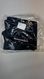 Zara ЖИЛЕТ С ФАНТАЗИЙНОЙ ОТДЕЛКОЙ Navy blue | 8142/656/401