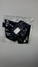 Zara Блестящий бандажный боди на резинке Black | 5584/244/800