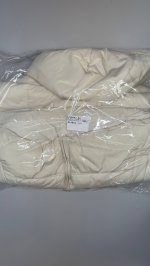 Zara КОРОТКИЙ АНОРАК С КАПЮШОНОМ WATER AND WIND PROTECTION Ecru | 3046/223/712