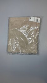 Zara Хлопковое вафельное полотенце Sand | 4592/013/711