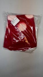 Zara ТОП ИЗ ТРИКОТАЖА С НАЧЕСОМ И ПРИНТОМ В ГОРОШЕК HARRY LAMBERT FOR ZARA X DISNEY Red | 0021/504/600