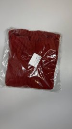 Zara СВИТЕР ИЗ СТРУКТУРНОГО ТРИКОТАЖА dark russet | 5536/784/749