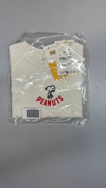 Zara ФУТБОЛКА С ВЫШИВКОЙ SNOOPY PEANUTS™ Ecru | 4456/563/712
