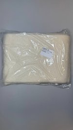 Zara ОДНОТОННЫЙ ШАРФ С БАХРОМОЙ Ecru | 3739/267/712