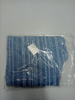 Zara ДЖИНСЫ В ПОЛОСКУ С ТЕКСТУРОЙ Blue | 0840/336/400