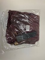 Massimo Платье миди с атласными бретелями BURGUNDY|6625/585