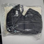 Zara ШОПЕР С ЭФФЕКТОМ СТЕГАНОГО МАТЕРИАЛА Black | 6759/610/800