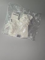 Bershka Топ на бретелях с воланами Cream | 8748/663/712