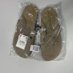 Zara Кожаные сабо с ремешком Dark Grey | 2103/500/084