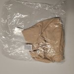 Zara МИНИМАЛИСТИЧНАЯ ФУТБОЛКА С КОРОТКИМИ РУКАВАМИ Beige marl | 2335/637/720