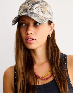 Bershka Кепка с принтом купить с доставкой.