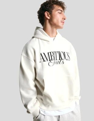 Bershka Худи с принтом