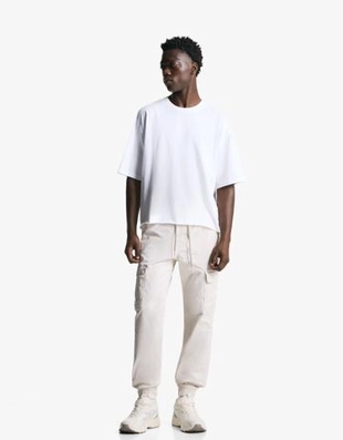 Bershka Джоггеры карго купить с доставкой.