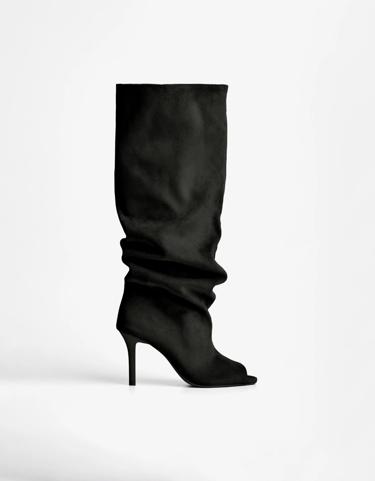 Bershka Открытые сапоги на каблуке-шпильке