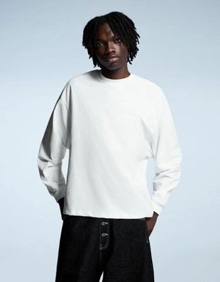 Лонгслив свободного кроя- Заказать в России