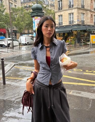 Bershka Рубашка с короткими рукавами