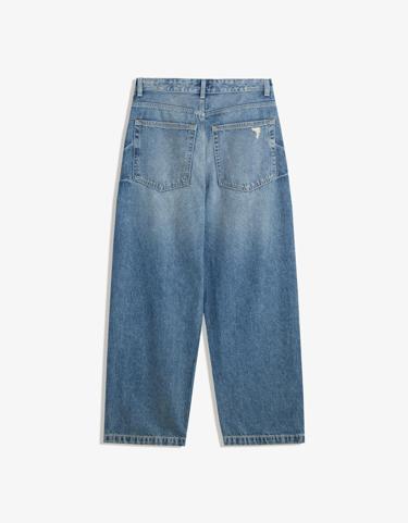 Bershka Джинсы объемного свободного кроя с разрезами