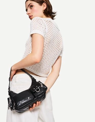 Bershka Сумка с ручкой и карманами купить с доставкой.