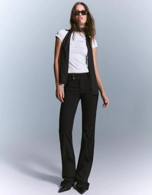 Bershka Футболка с короткими рукавами и отделкой стразами