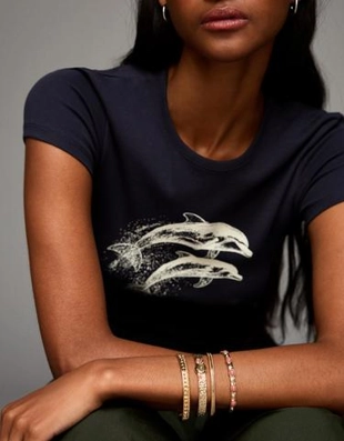 Bershka Набор из 4 металлических браслетов