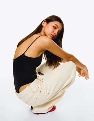 Bershka Боди на бретелях