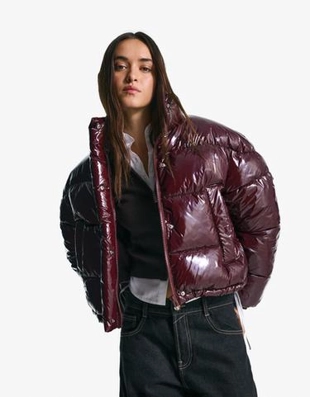 Bershka Куртка с эффектом винила купить с доставкой.
