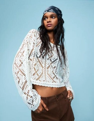 Bershka Свитер в стиле рустик