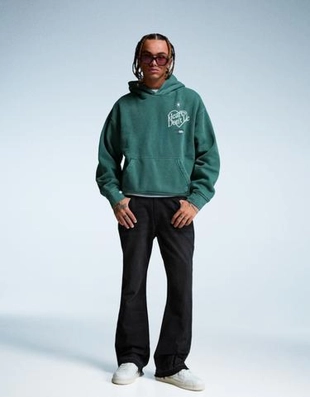 Bershka Расклешенные джинсы прямого кроя