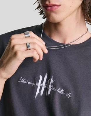 Bershka Двойная стальная цепочка купить с доставкой.