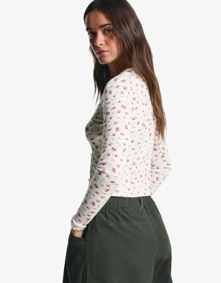 Bershka Куртка с ажурным принтом