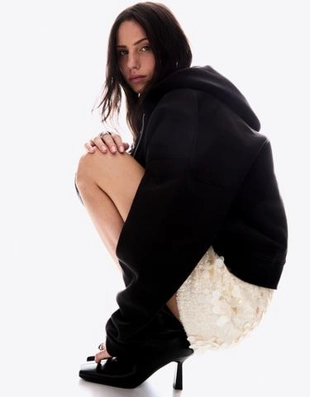 Bershka Мини-юбка с пайетками