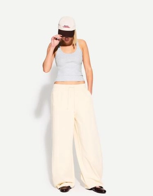 Bershka Топ из трикотажа в рубчик