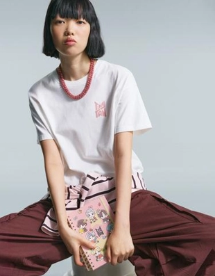 Bershka Футболка с короткими рукавами и принтом «тайнитан тан» купить с доставкой.