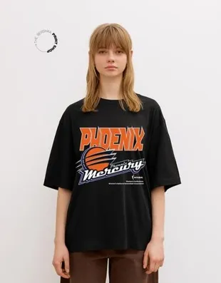 Футболка с короткими рукавами и принтом WNBA PHOENIX MERCURY