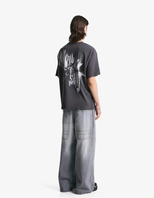 Bershka Футболка с короткими рукавами и принтом