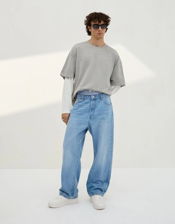 Джинсы свободного кроя- Заказать в России