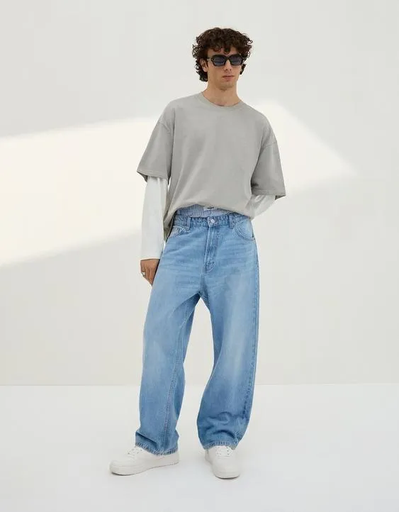 Джинсы свободного кроя- Заказать в России