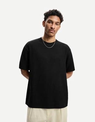 Bershka Футболка из жатой ткани