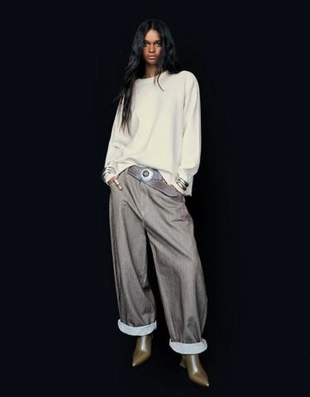 Bershka Свитер с круглым вырезом