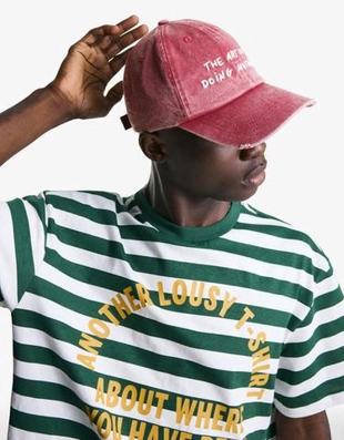 Bershka Кепка с вышивкой купить с доставкой.