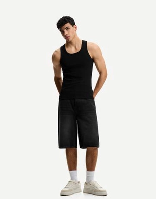 Bershka Джинсовые шорты свободного кроя купить с доставкой.