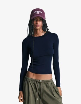 Bershka Топ с длинными рукавами