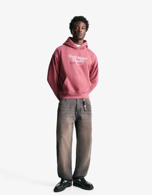 Bershka Джинсы бананы свободного кроя