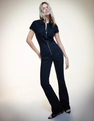Bershka Джинсовый комбинезон купить с доставкой.